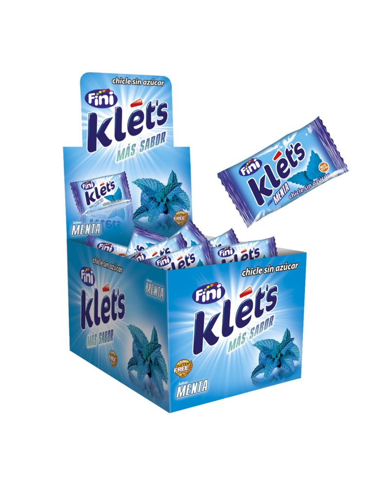 Chicle Klets Menta 200 ud Fini S A