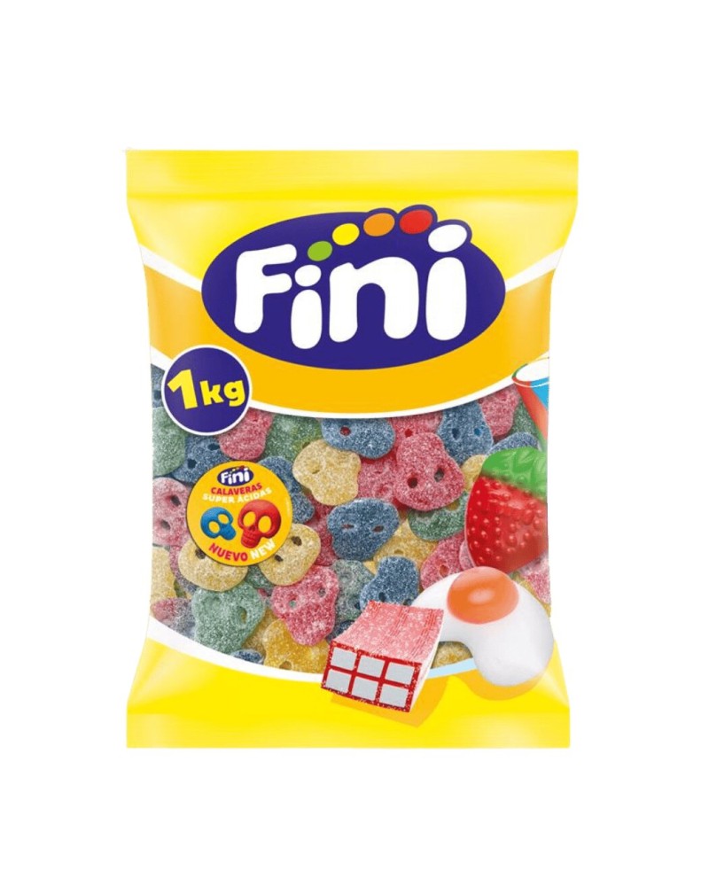 Gominola Calavera Super Acida 1K Fini