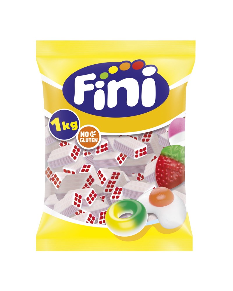 Gominola Blokis Nata Fresa 1 K Fini