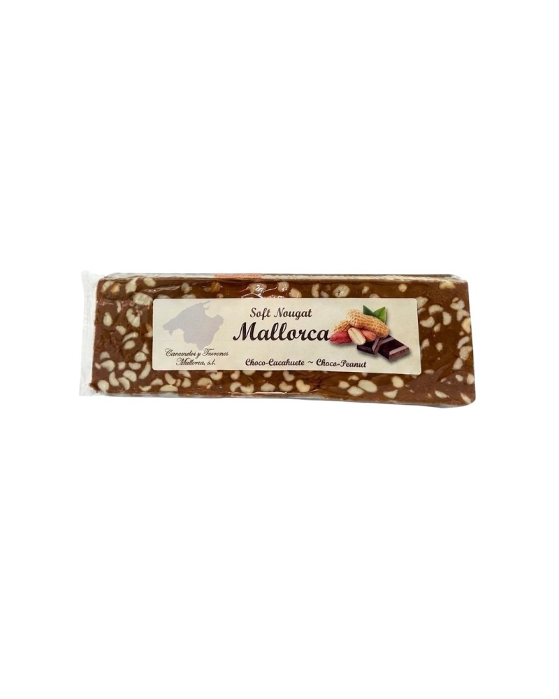 Nougat Choco Cacahuetes 300 g Plancha