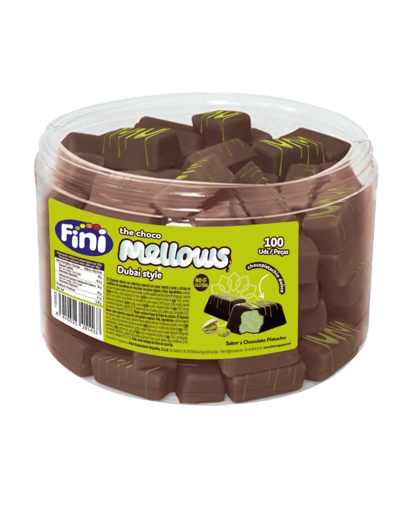 Bocaditos Chocolate Dubai 100Ud Fini