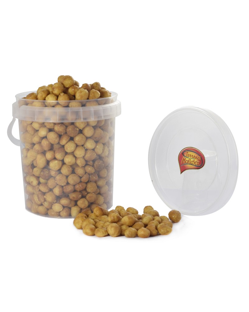 Macadamias Caramelizados 1 5 kg Cubo
