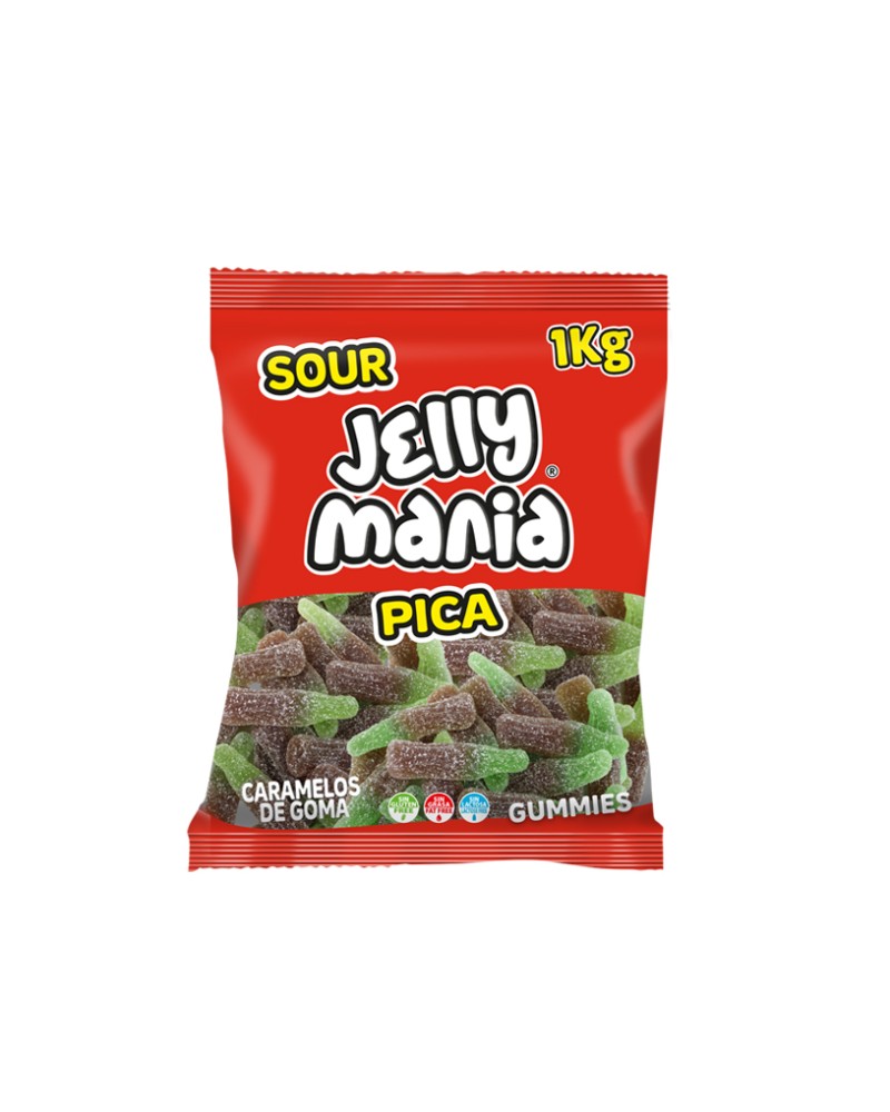 Gominola Botellas Cola Pica 1 kg Jake