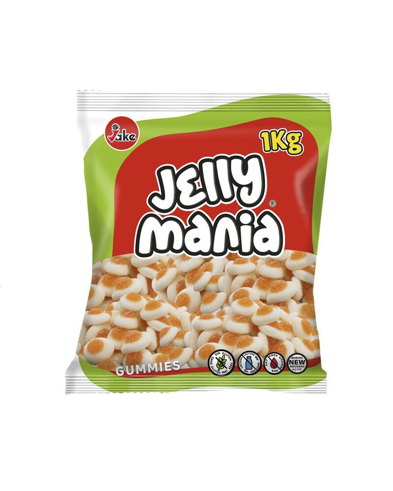 Gominola Mini Huevos Frito Pica 1K Jake
