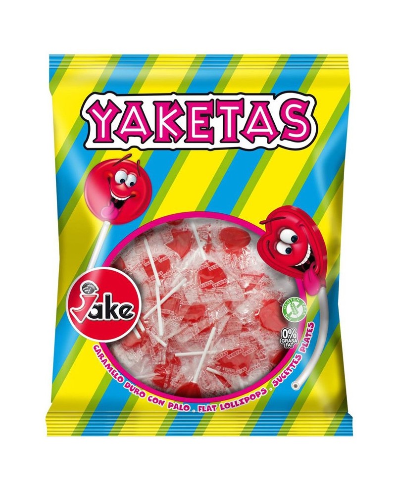 Piruleta Yaketa Cuore Pequeñas 150 ud