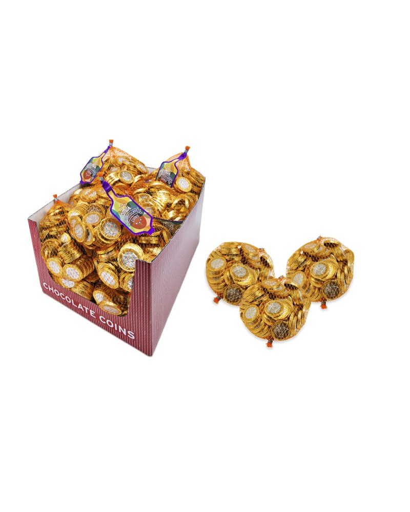 Moneda Chocolate Bicolor 8x500 gr Interdulces