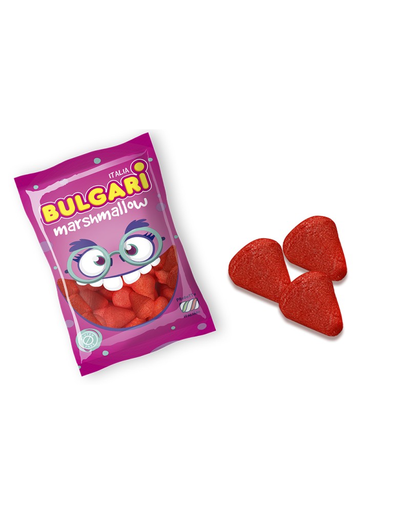Nubes Frambuesas 100 ud 900 gr Bulgari