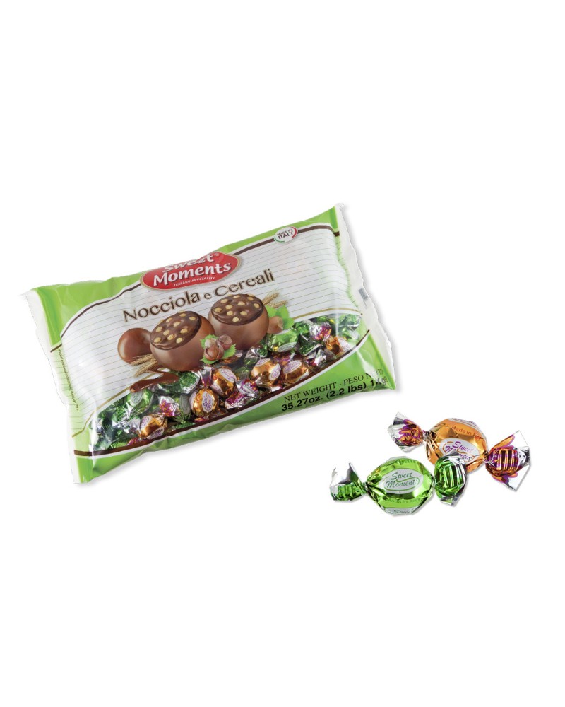 Caramelo Relleno Crema Avellana y Cereales