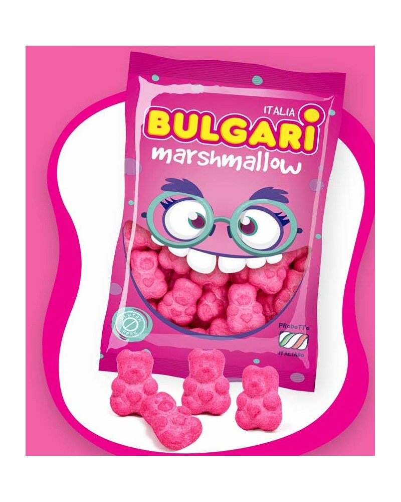Nubes Ositos Rosas 100 Ud Bulgari