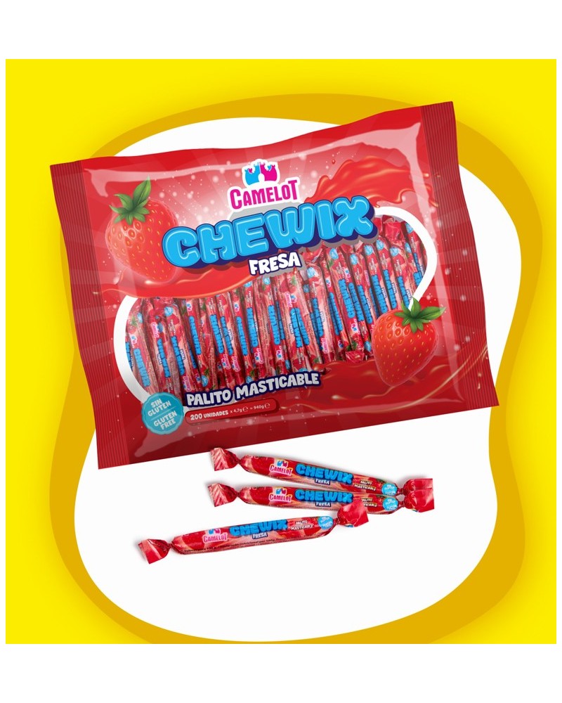 Chewix Fresa 200 Ud Interdulces