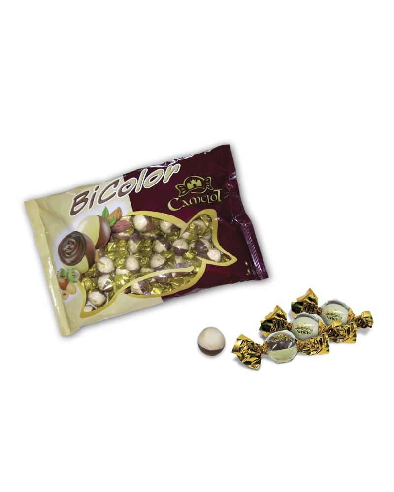 Caramelo Relleno Bombon Bicolor 70 ud