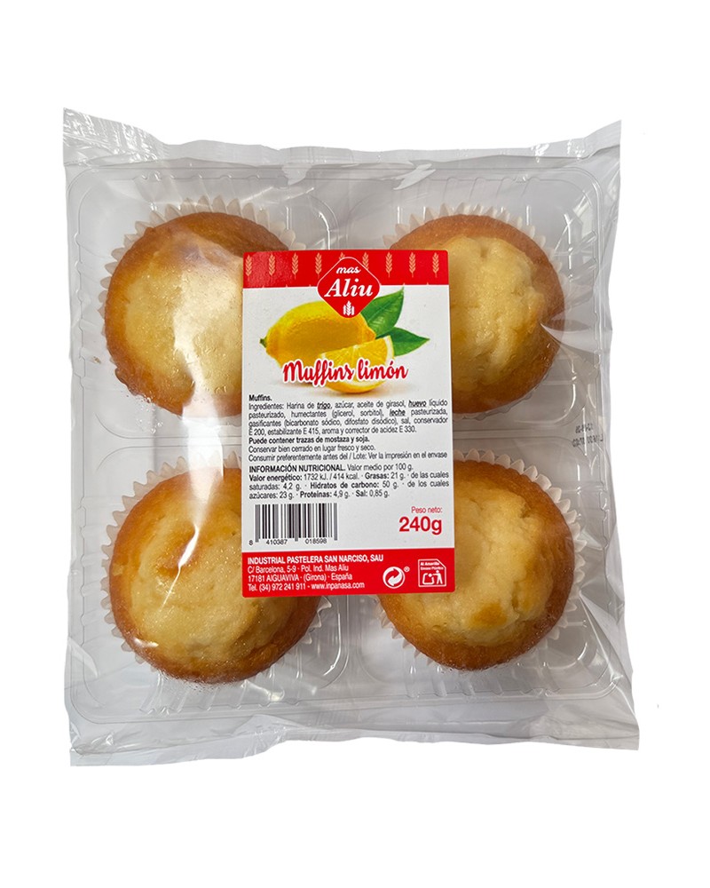 Muffin Limon 240 G Aliu
