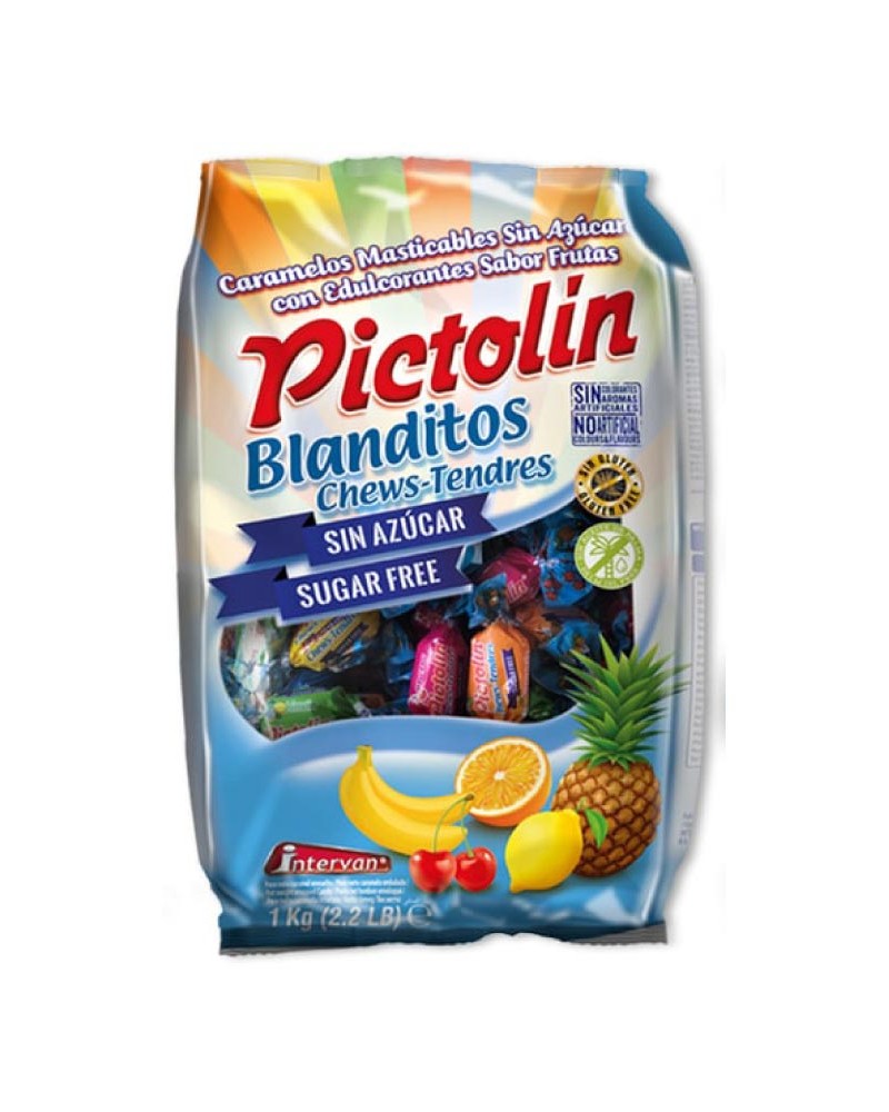 Caramelo Pictolin Masticable Frutas S A Intervan