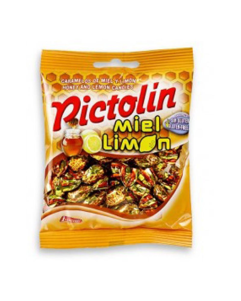 Caramelo Pictolin Miel Limon 100 g Intervan