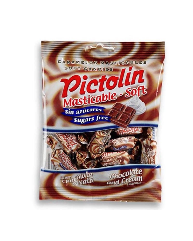 Caramelo Pictolin Chocolate Nata S A 65g Intervan