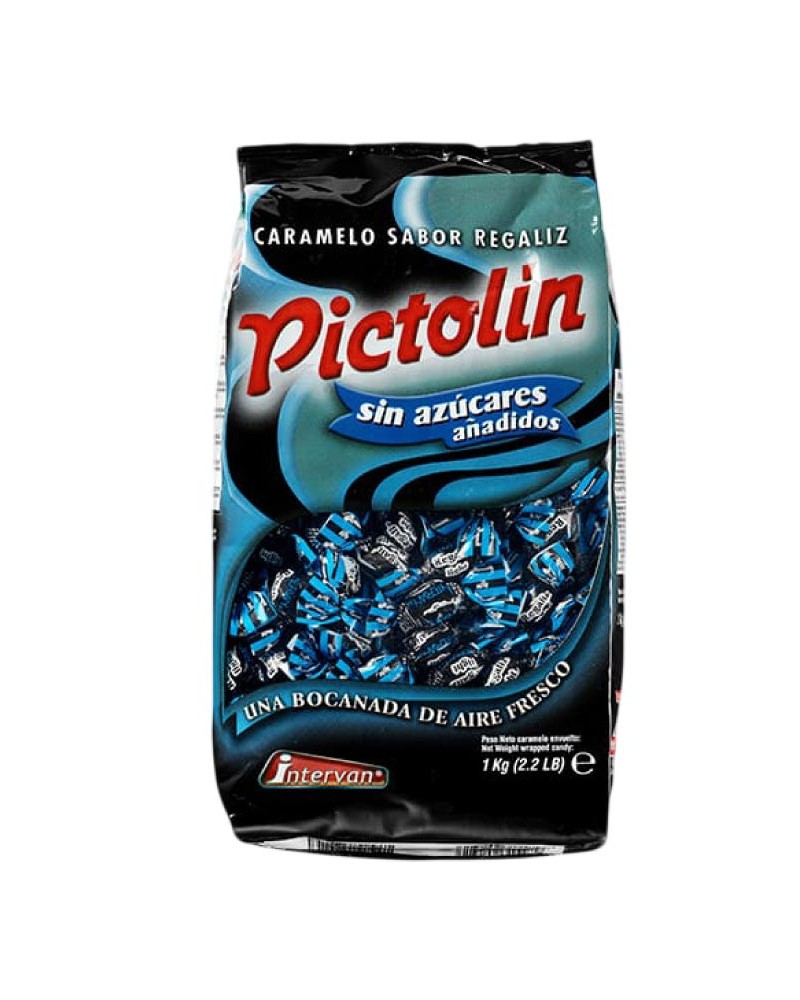 Caramelo Regaliz S A 1 kg Intervan