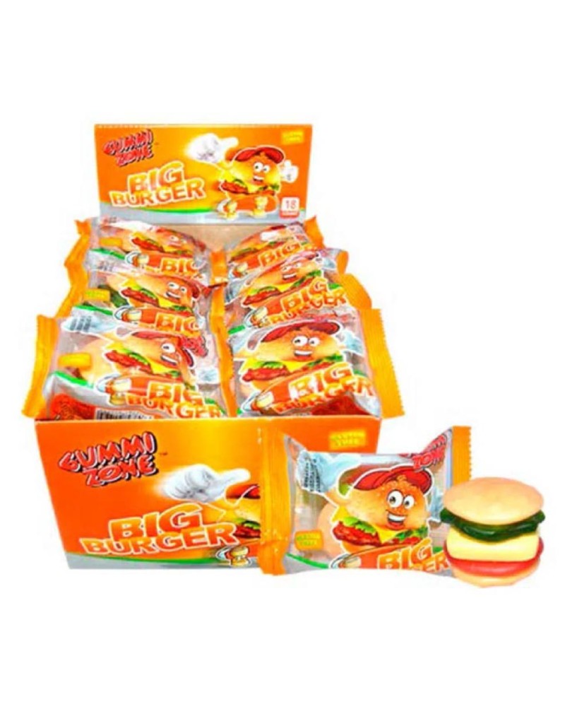 Gominola Big Burger 18 ud