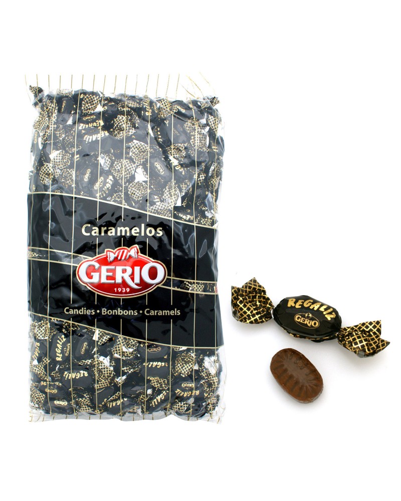Caramelo Regaliz 1 kg Gerio