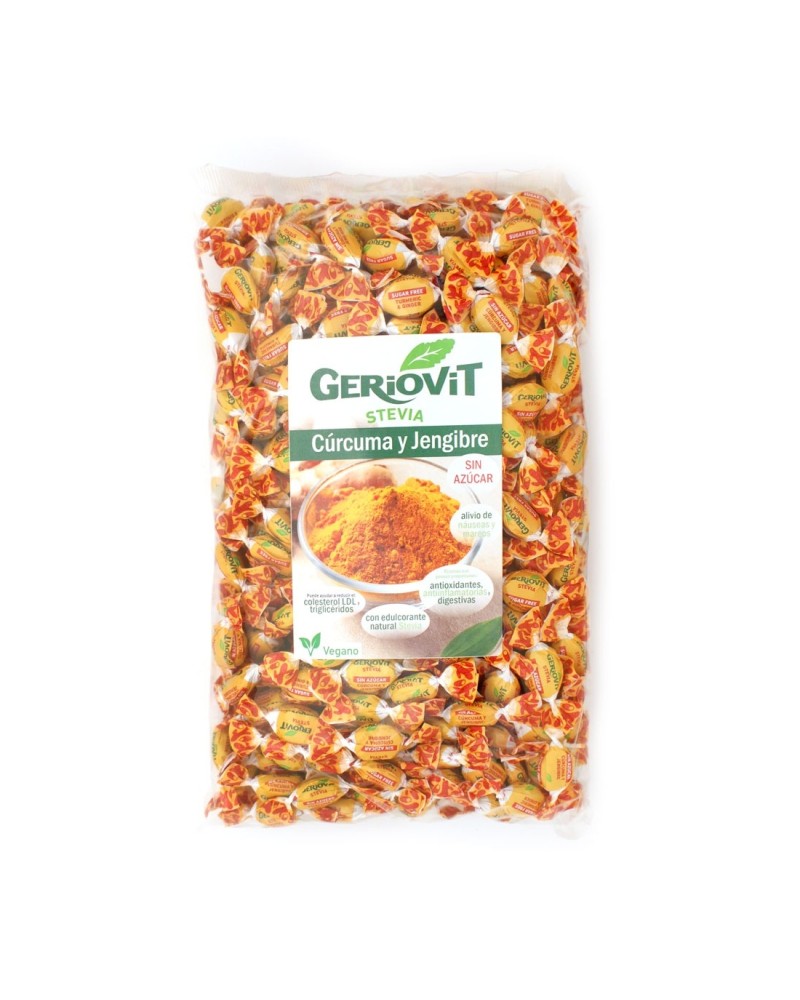 Caramelo Geriovit Curcuma y Jengibre 1Kg Gerio