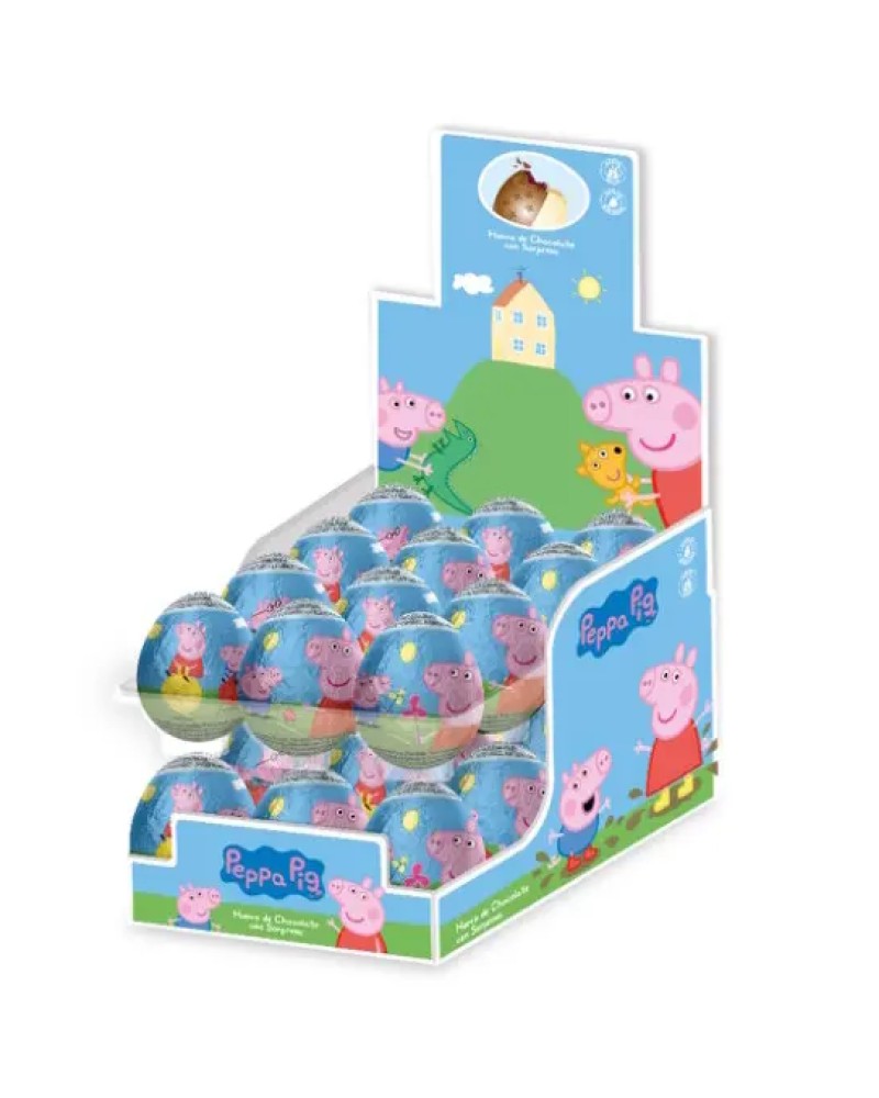 Huevo Chocolate Peppa Pig 24 ud