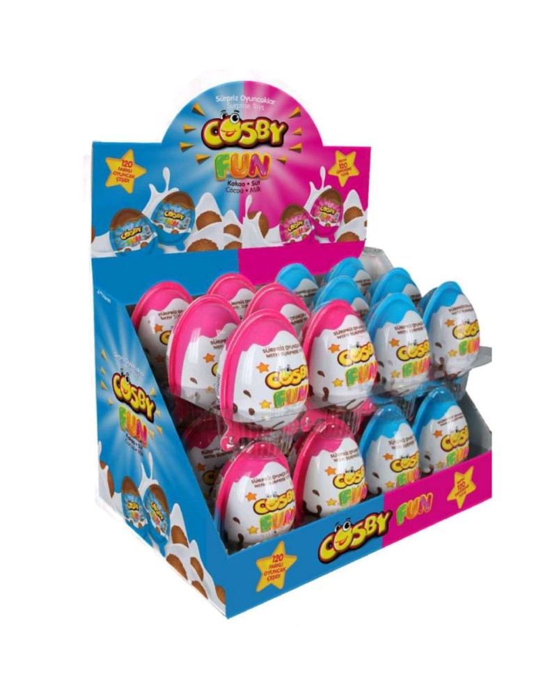 Huevo Sorpresa Crush Cream 24 ud Cool Candies