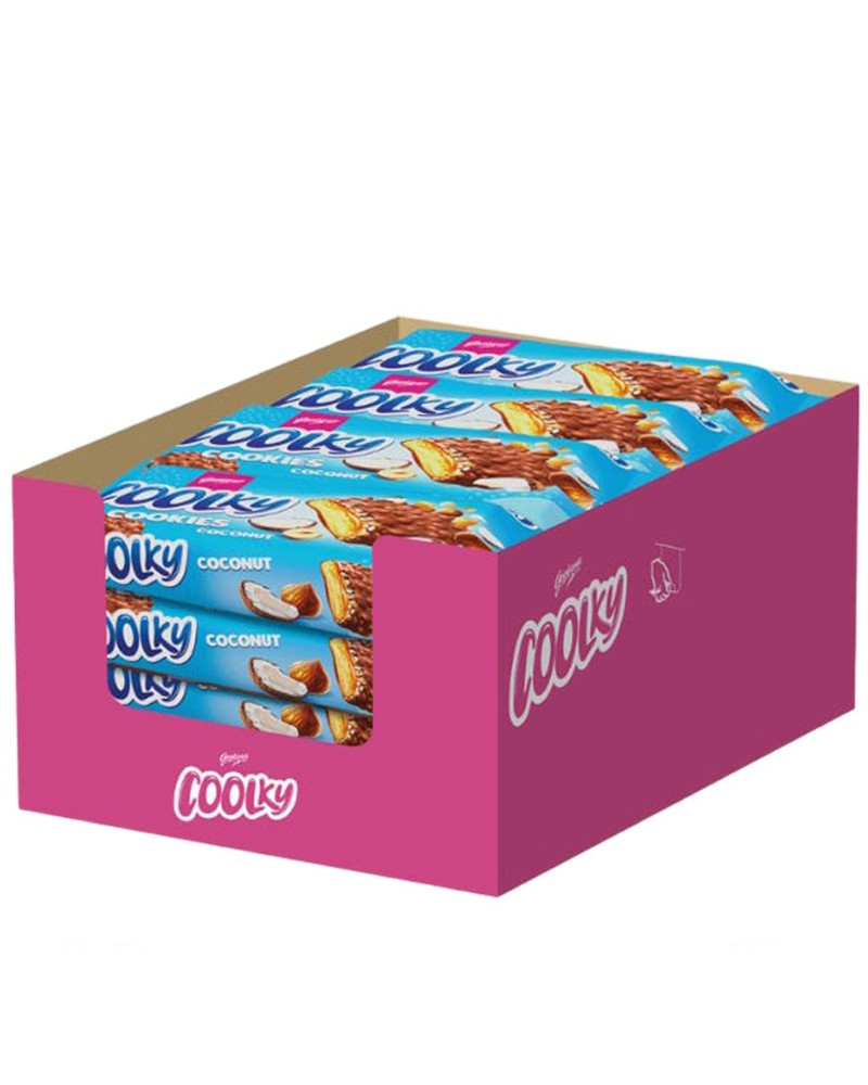Coolky Biscuit Coco 140gr 20 ud Cool Candies