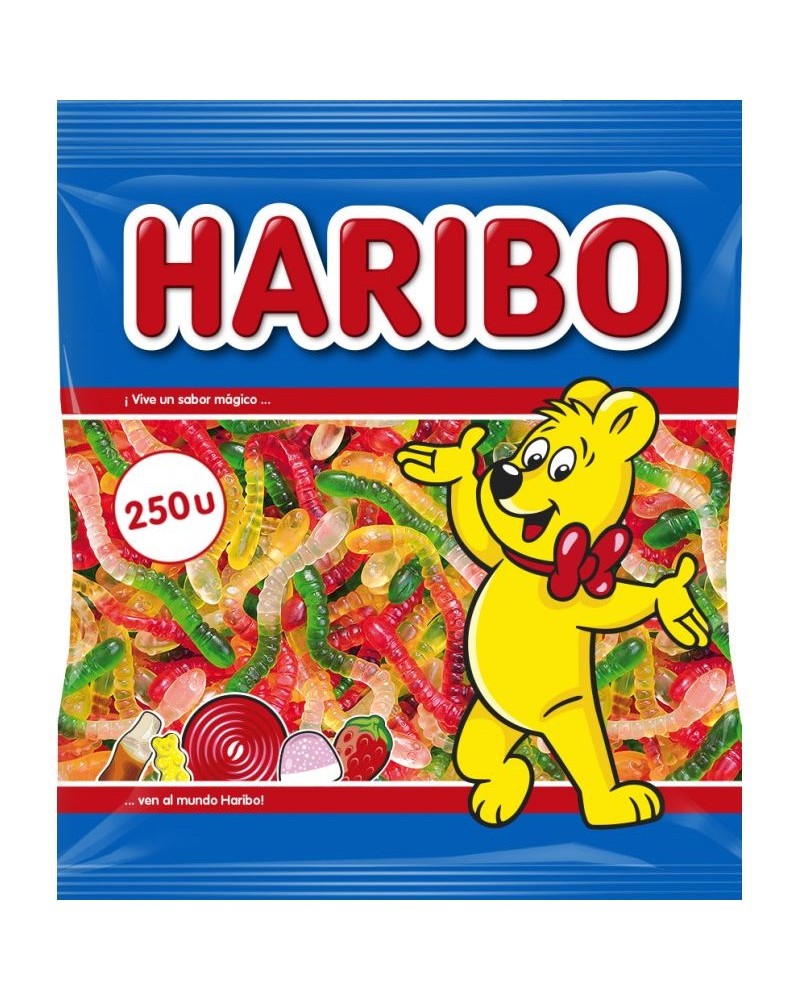Gominola Gusanos Brillo 250 ud Haribo