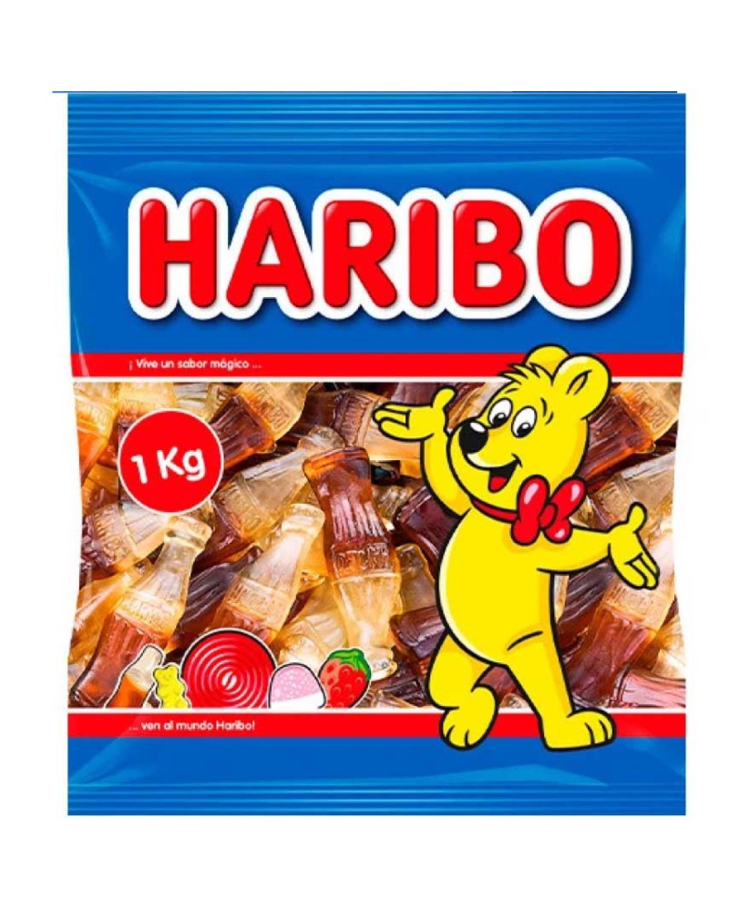 Gominola Maxi Cola Brillo 1 kg Haribo
