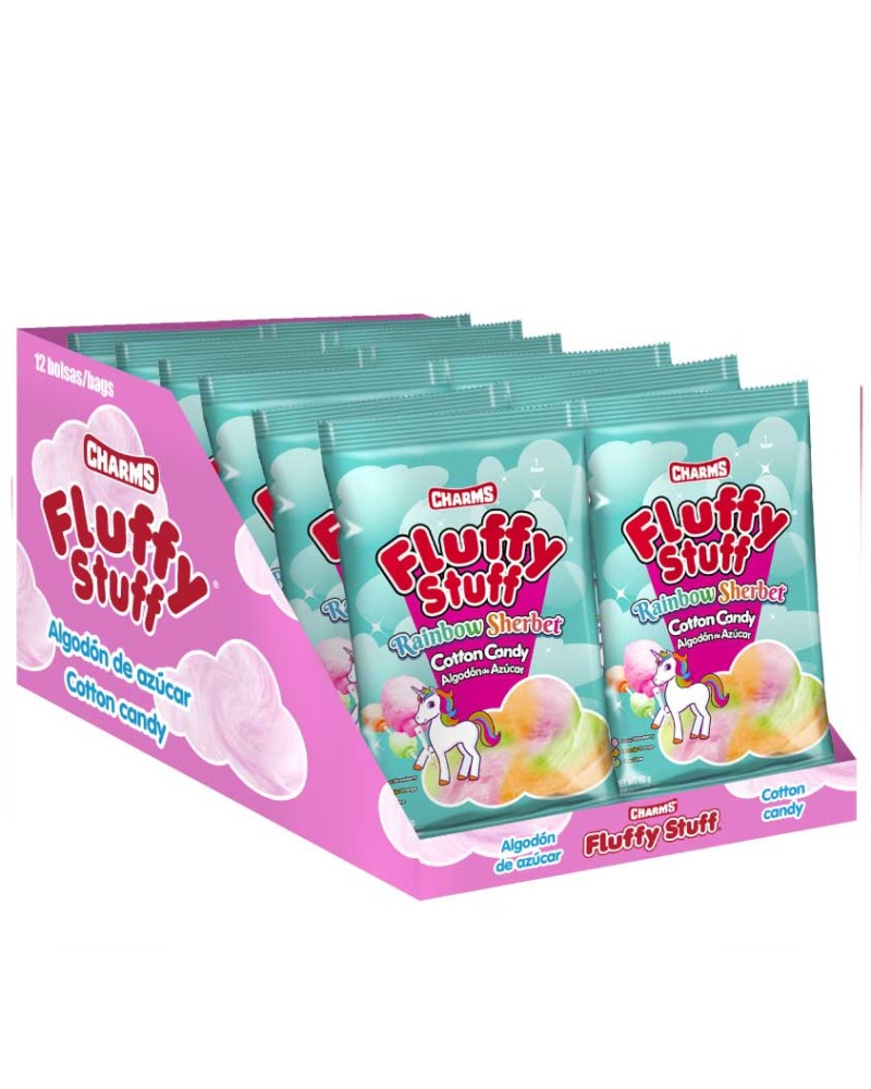 Fluffy Stuff Rainbow 60g
