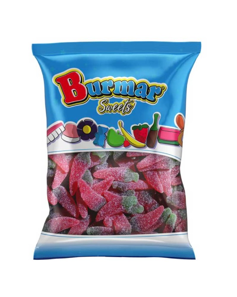Gominola Guindilla Roja Azucar 1Kg Burmar