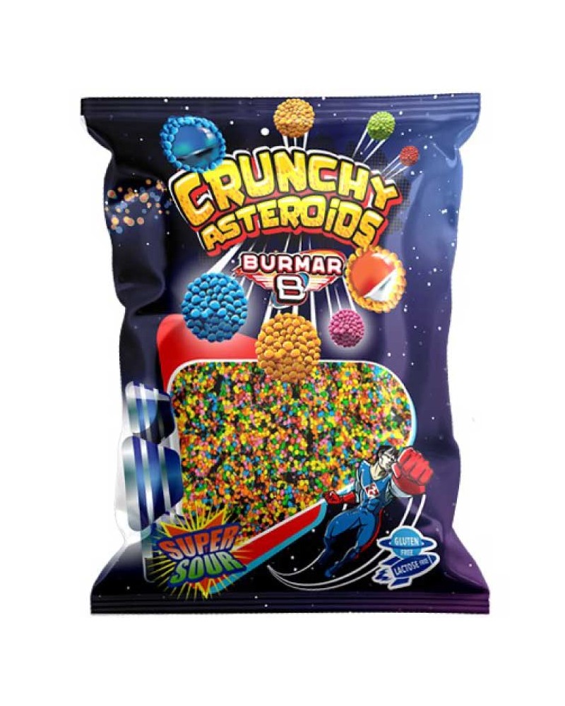 Gominola Crunchy Asteroides Disco 1Kg Burmar