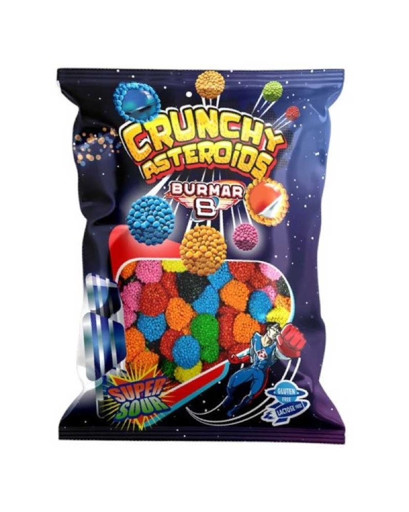 Gominola Crunchy Asteroides Surtidos 1Kg Burmar