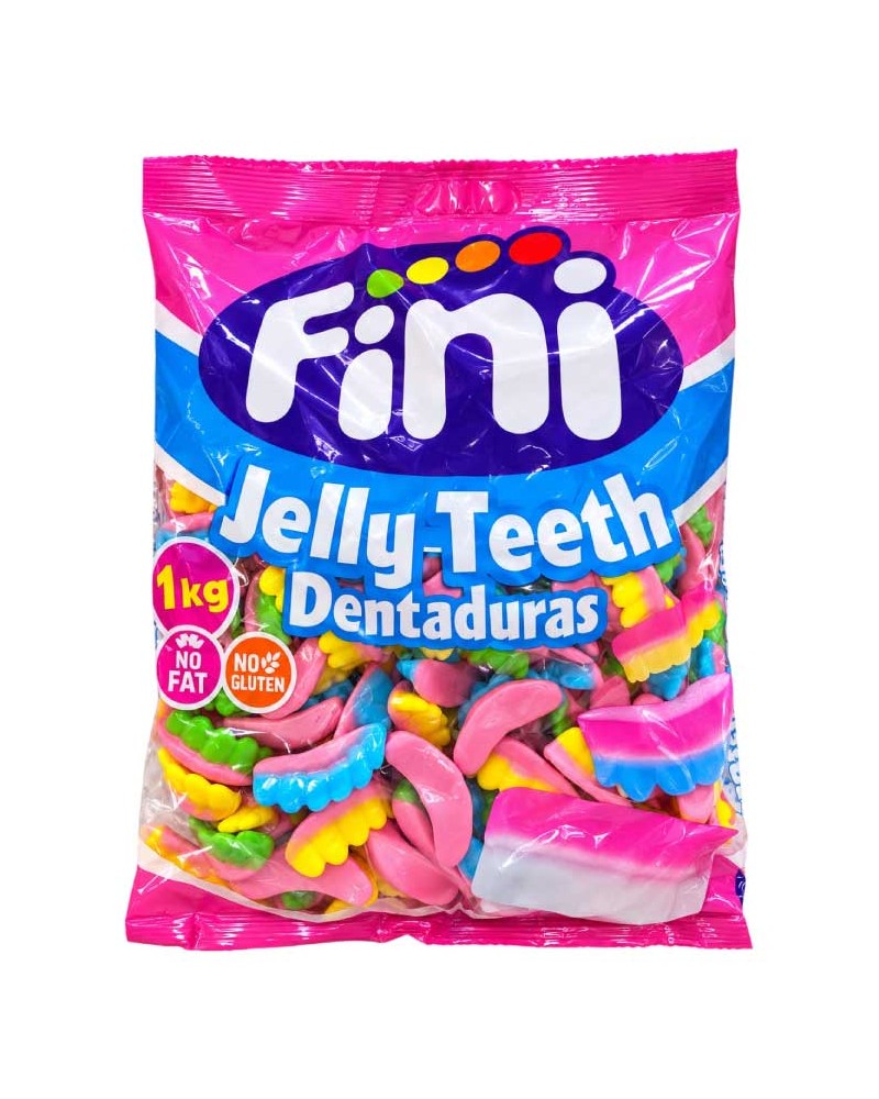 Gominola Dentaduras Foam 1 Kg Fini