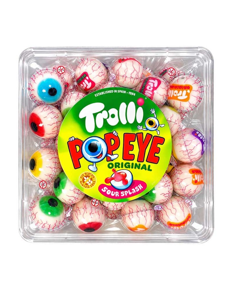 Ojos Rellenos 45 ud Trolli