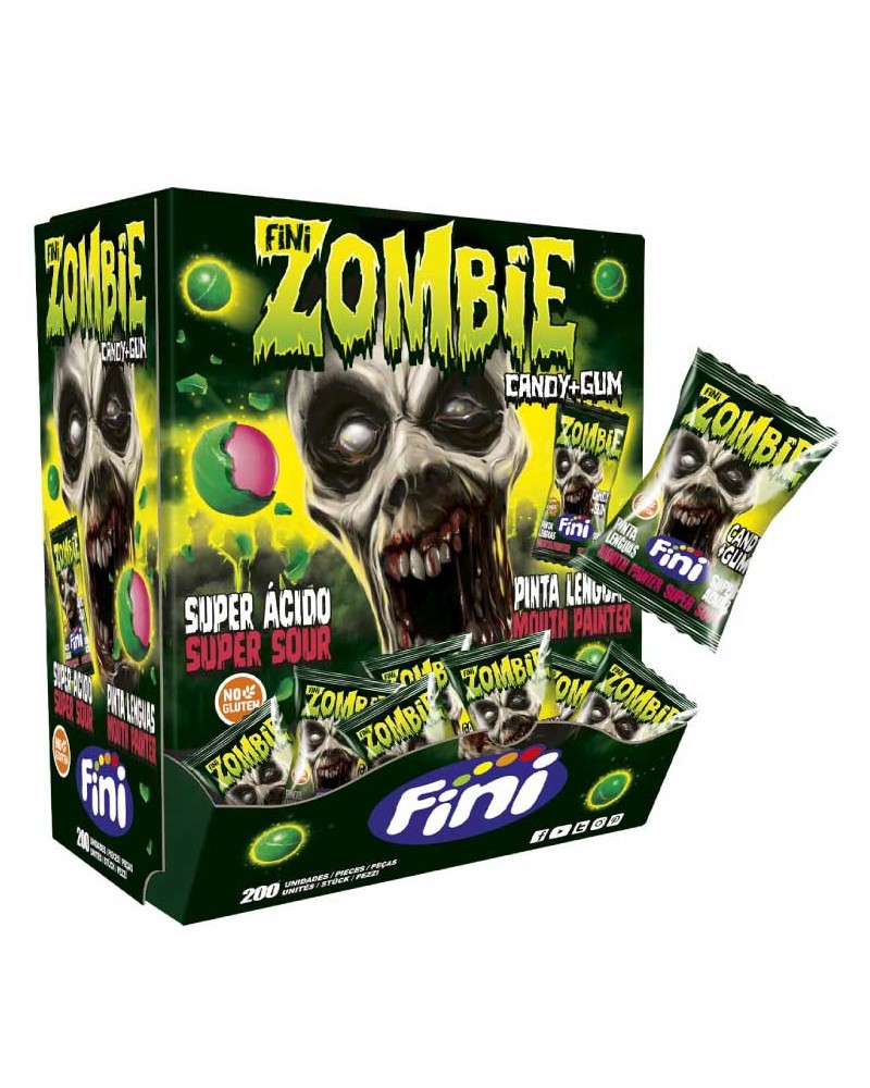 Caramelo Fini Zombie 200 ud