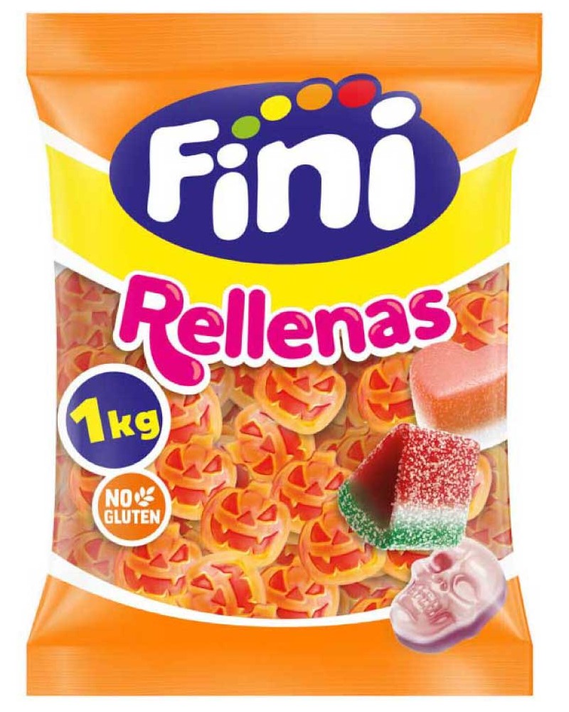 Gominola Calabaza Rellena 1Kg Fini