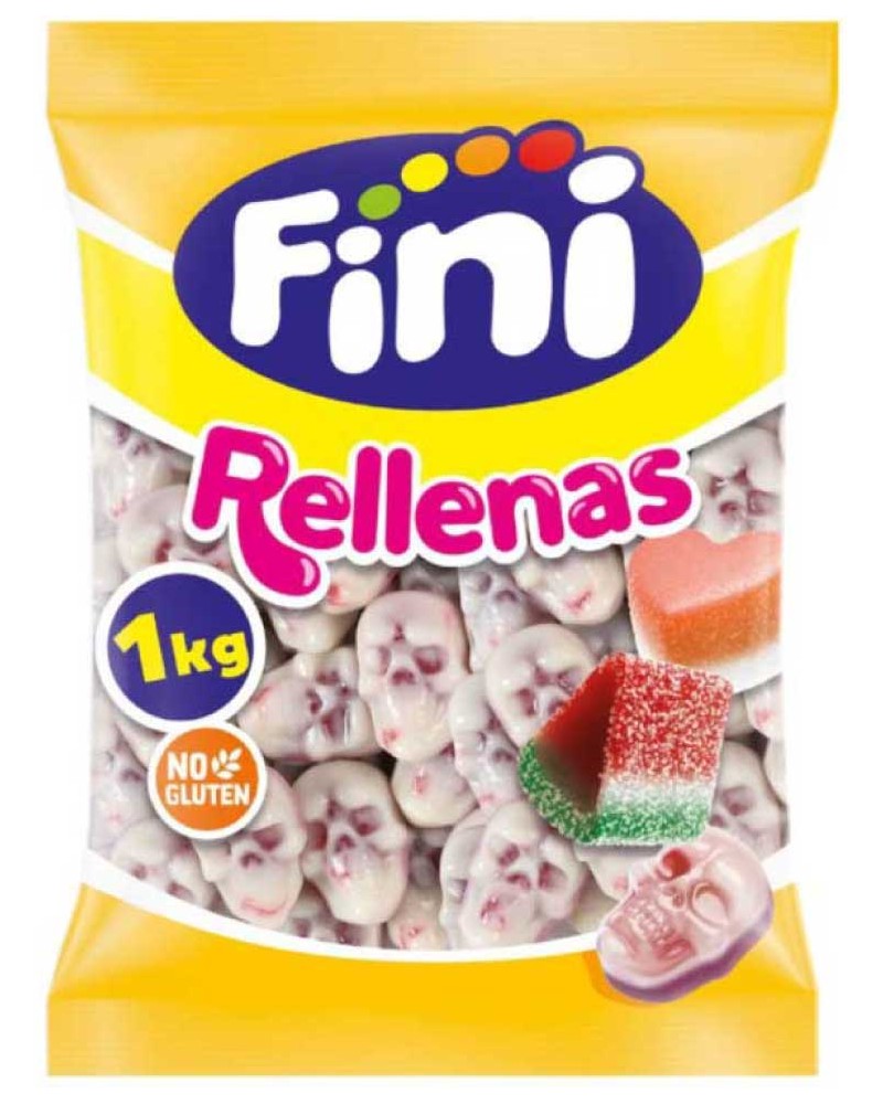 Gominola Calavera Rellena 1K Fini