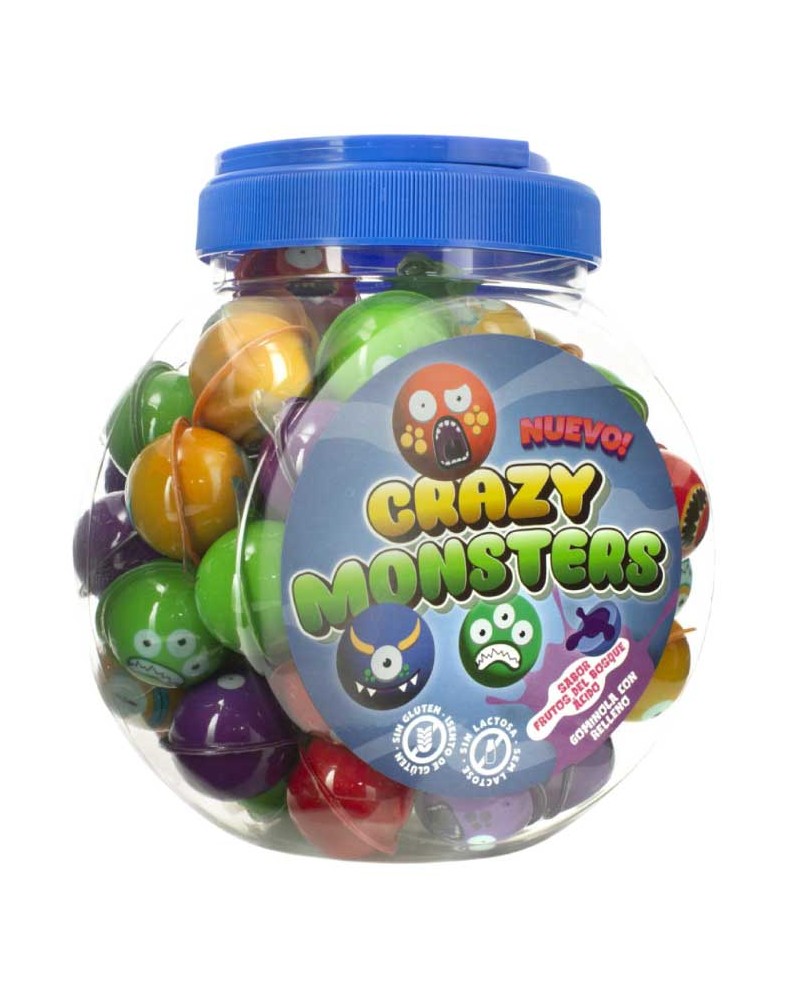 Gominola Crazy Monsters Gummy 60 ud Cool Candies