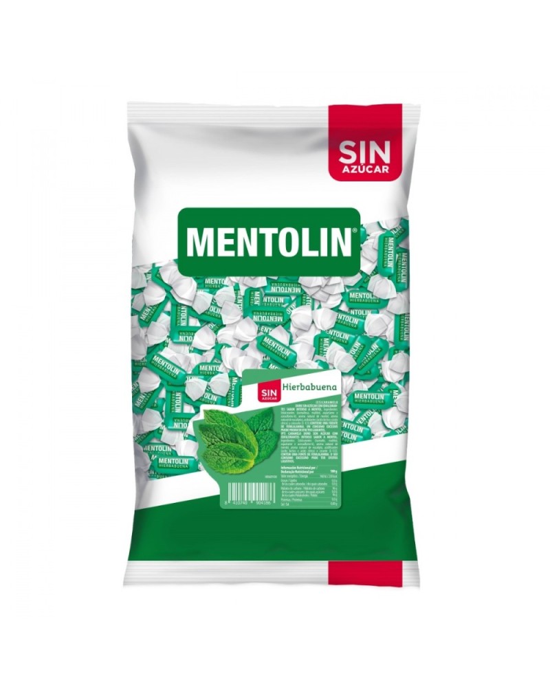 Caramelo Mentolin Hierbabuena Sin Azucar 1Kg