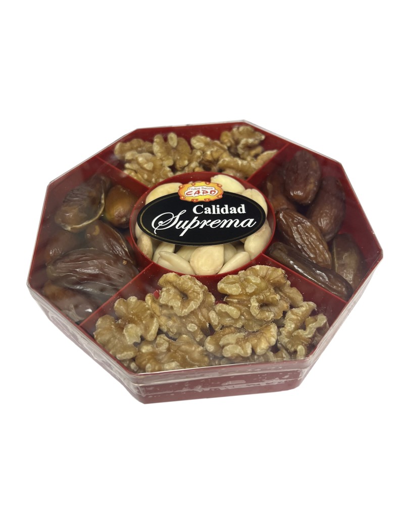 Estuche Datiles con Almendra y nuez 210g