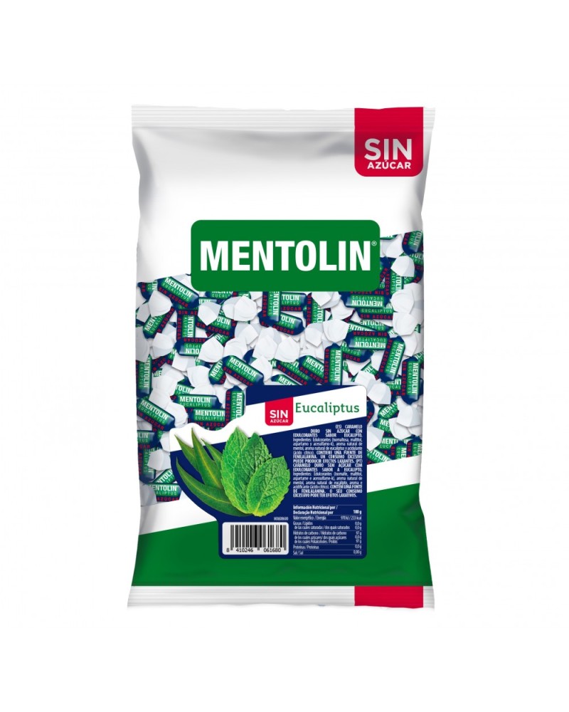 Caramelo Mentolin Eucalipto Sin Azucar 1 kg