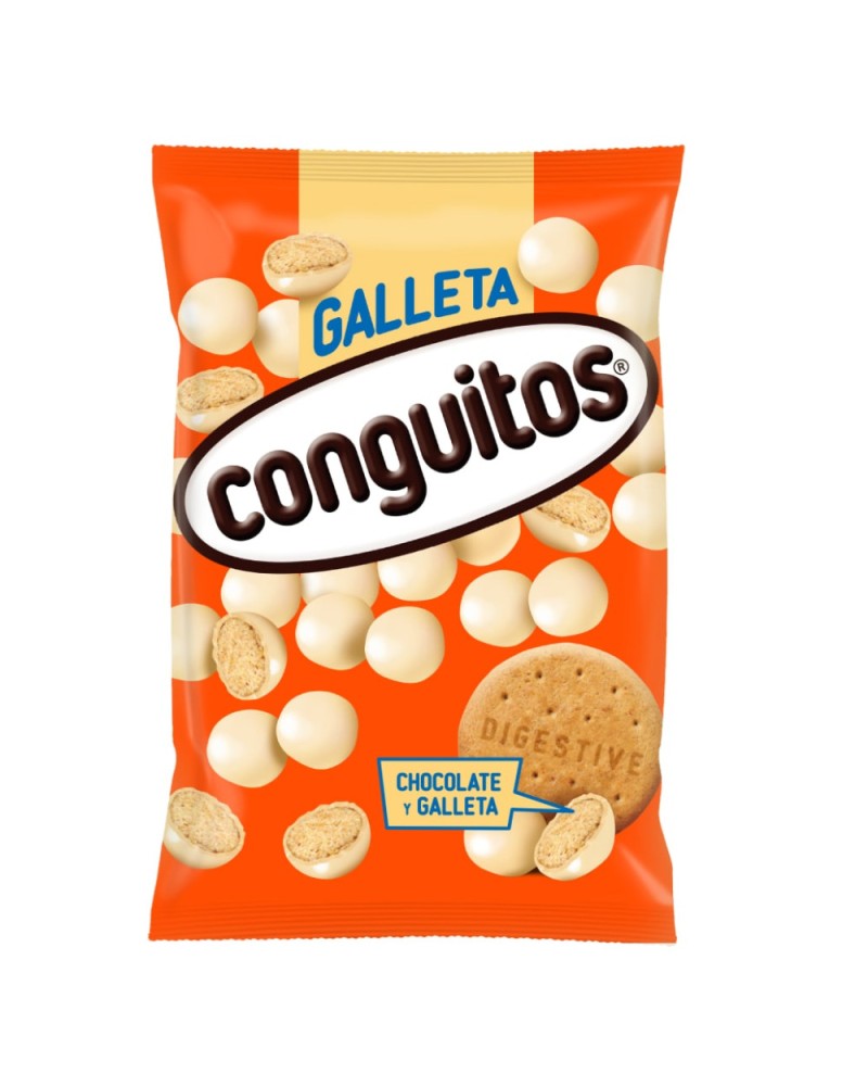 Conguitos Galleta Blanco 1Kg Lacasa