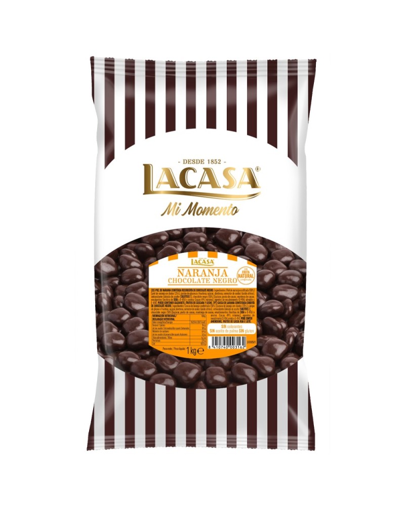 Divinos Dados Naranja con Chocolate 1 kg