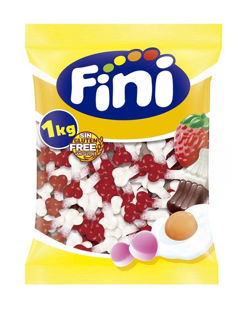 Gominola Huesos Brillo 1 kg Fini