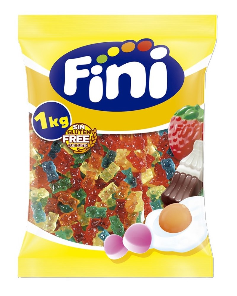 Gominola Ositos Pequeños Brillo 1 kg Fini