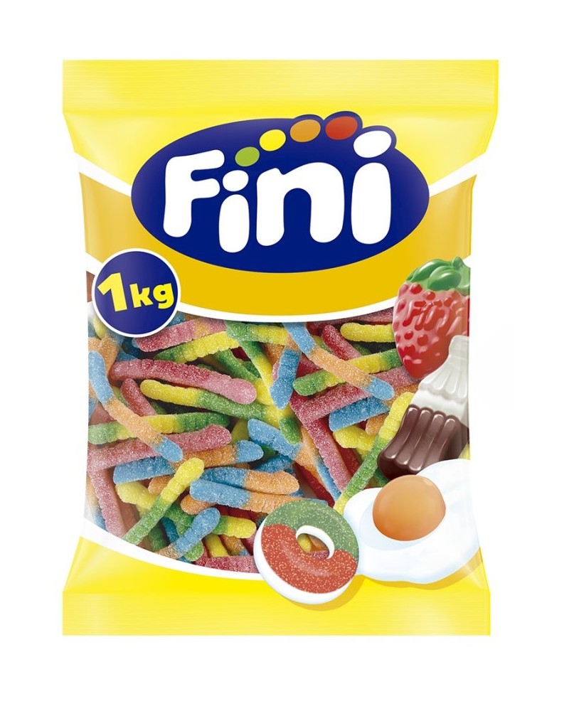 Gominola Gusanos Pica 1 kg Fini