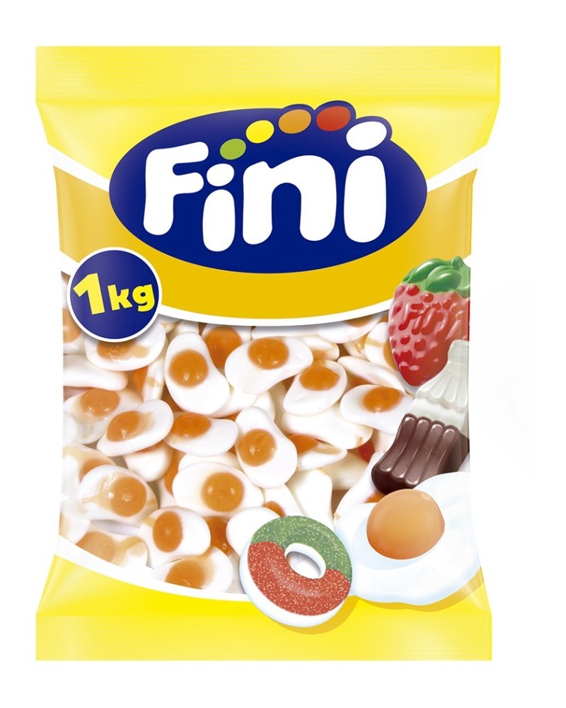 Gominola Huevos Brillo 1 kg Fini
