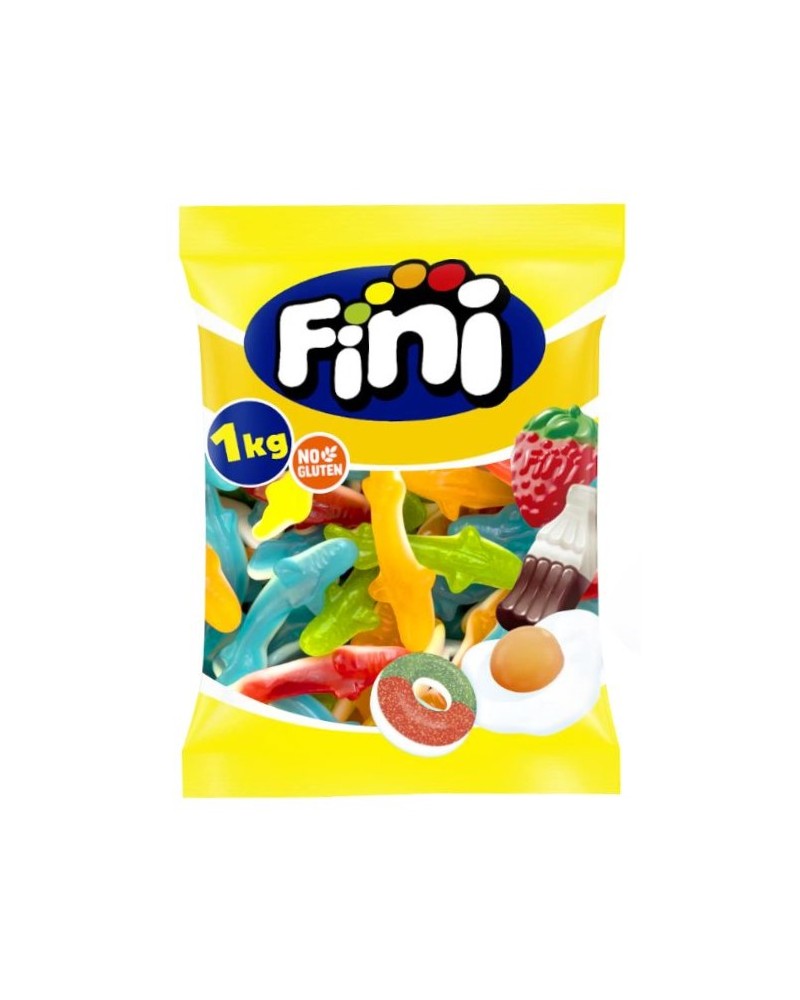 Gominola Tiburones Br Gr 1 kg Fini