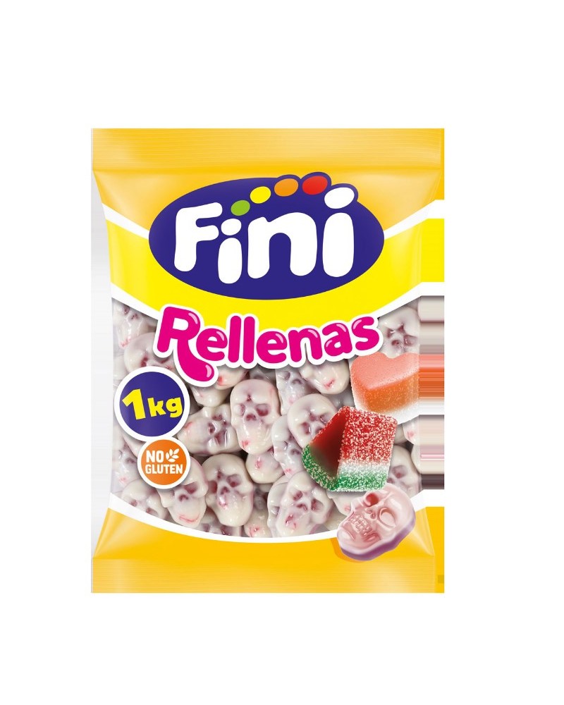 Gominola Calavera Rellena 1K Fini