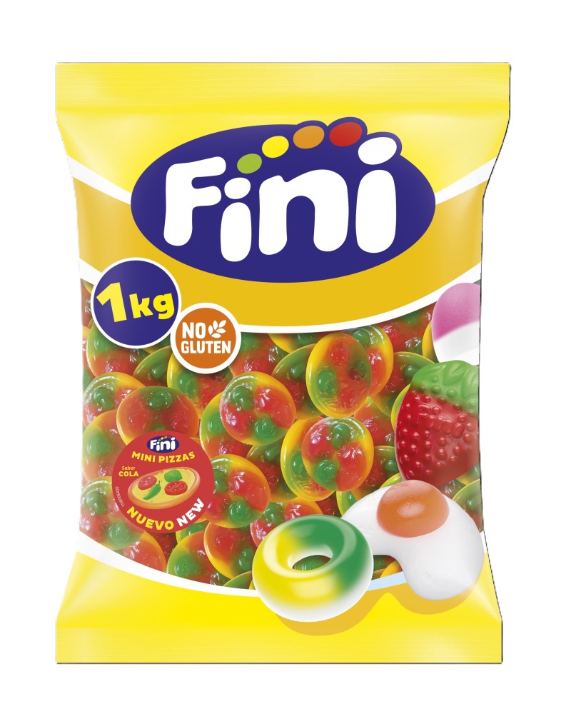 Gominola Mini Pizza Brillo 1 kg Fini